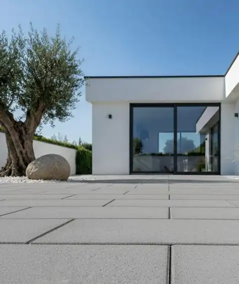 Dallage extérieur en béton