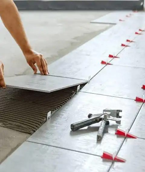 Pose de carrelage grès cérame