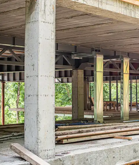 Poteaux & poutres en béton armé